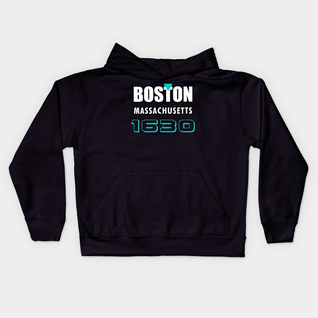 Boston City Kids Hoodie by dejava